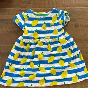 Mini boden lemon dress size 4-5Y.